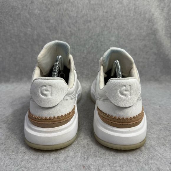 Cole Haan White and Tan Sneakers - Picture 5 of 9